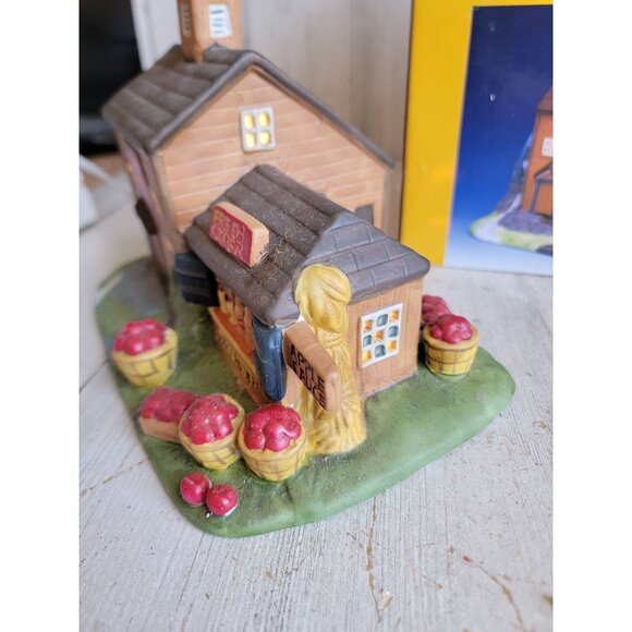 Vintage Autumn accents cider mill fall home decor village accessory - Picture 5 of 9